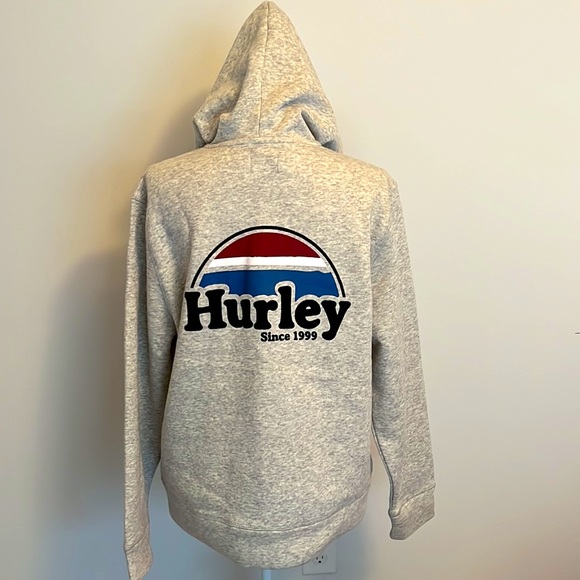 NWT Hurley Rise & Jam Fleece Zip Up Hoodie - Picture 4 of 9
